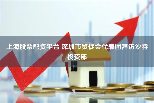 上海股票配资平台 深圳市贸促会代表团拜访沙特投资部